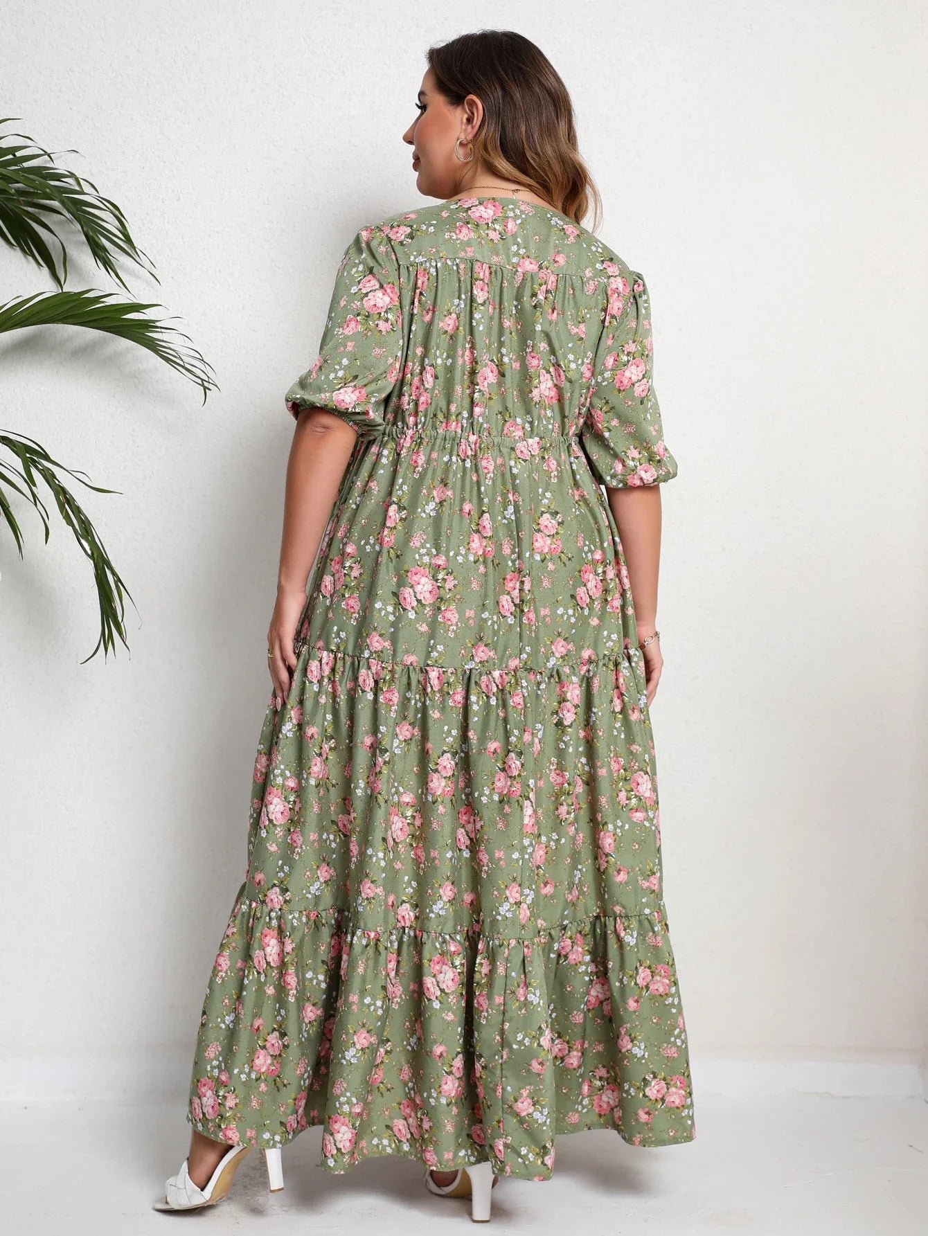 Vestido Longo Floral