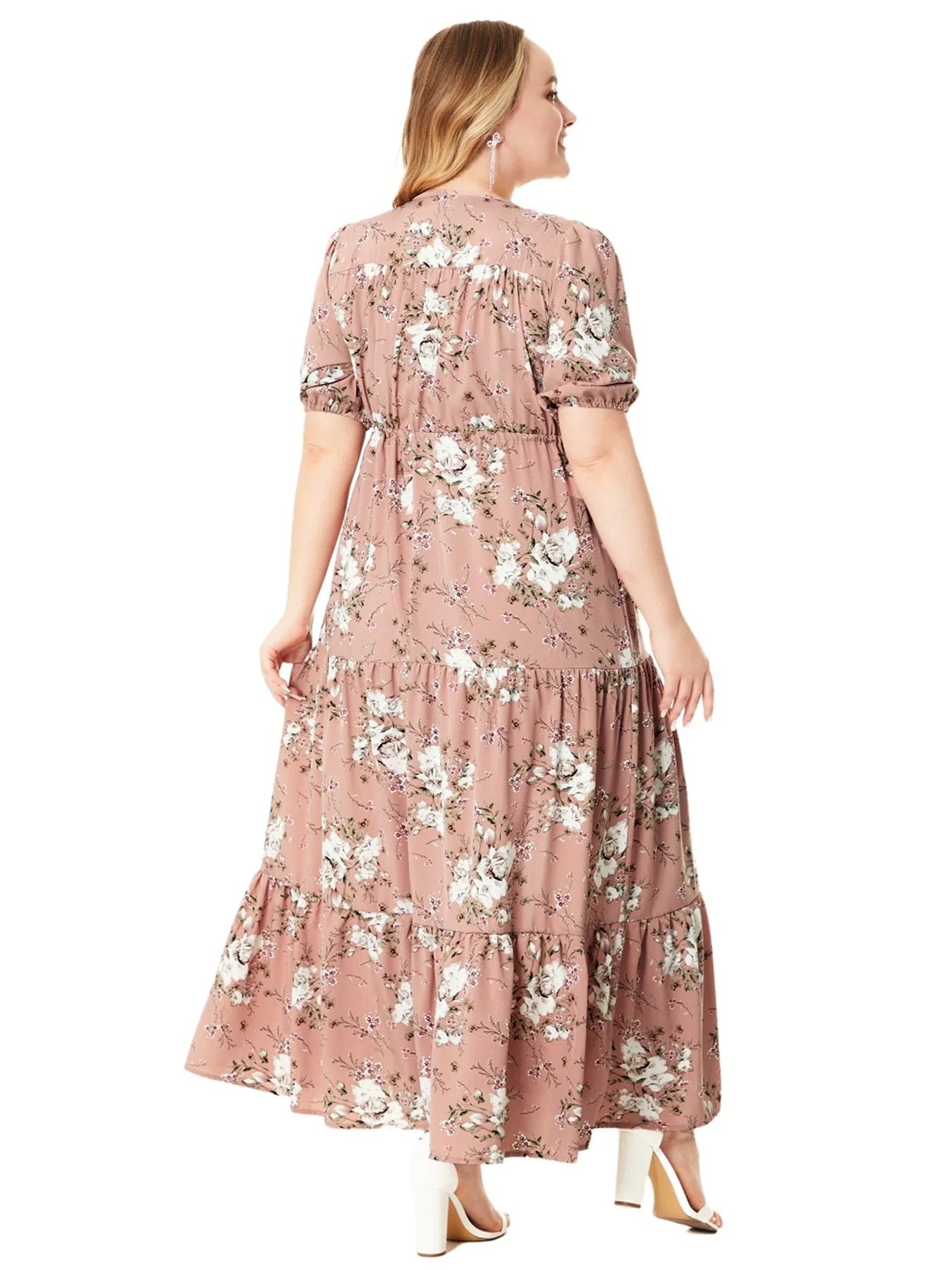 Vestido Longo Floral