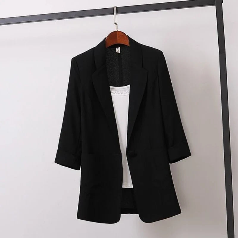 Blazer Casual -  Elegância Urbana