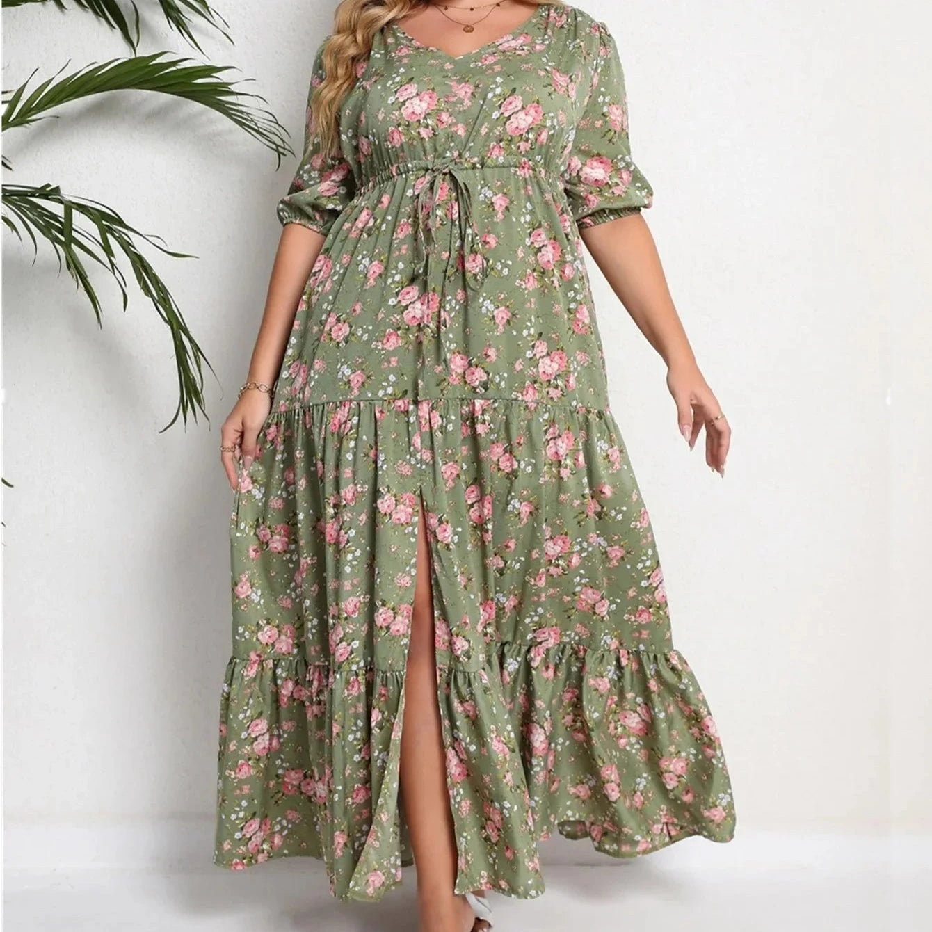 Vestido Longo Floral